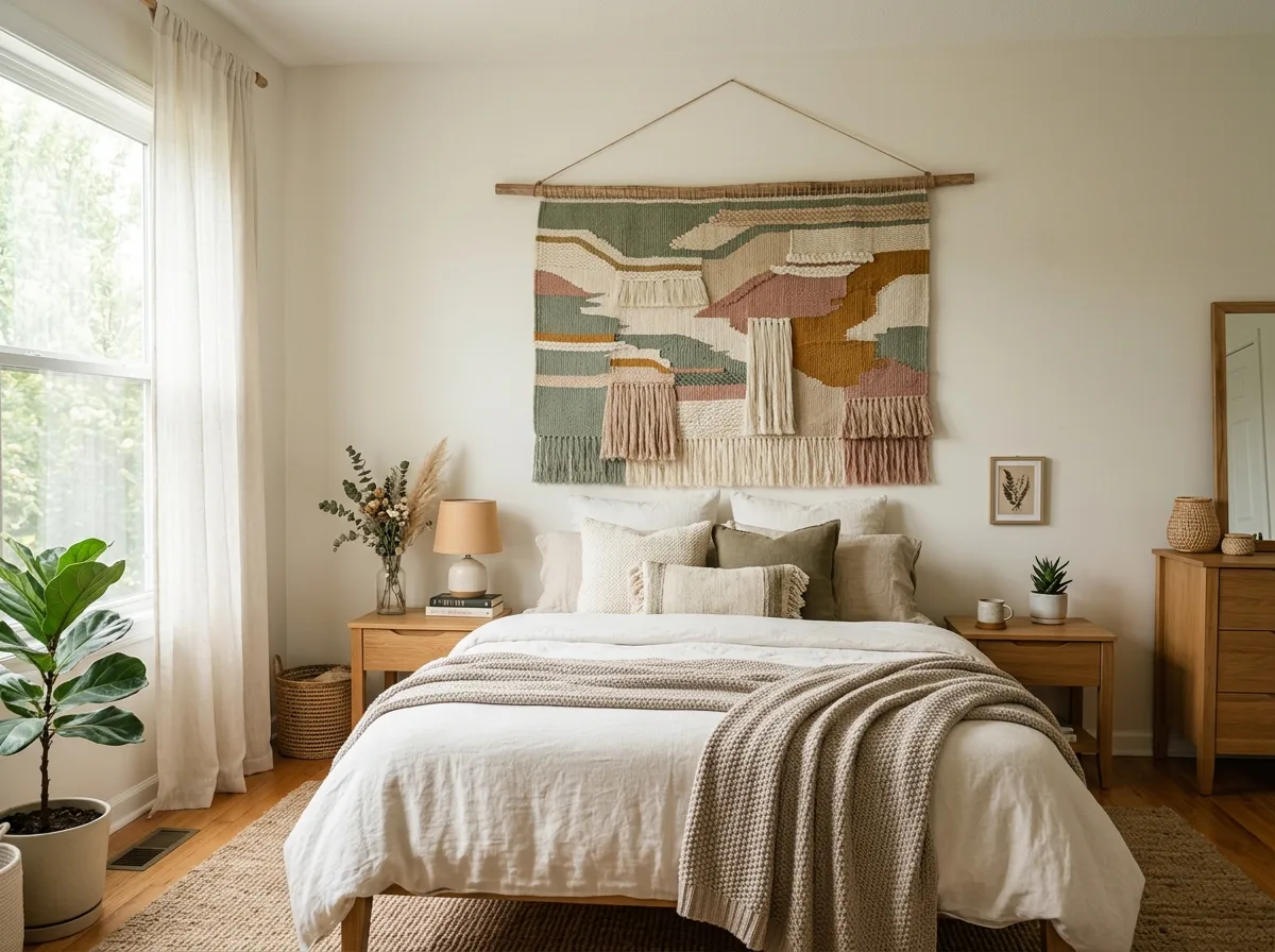 Fabric Wall Tapestry for 10 diy home decor ideas anyone can try